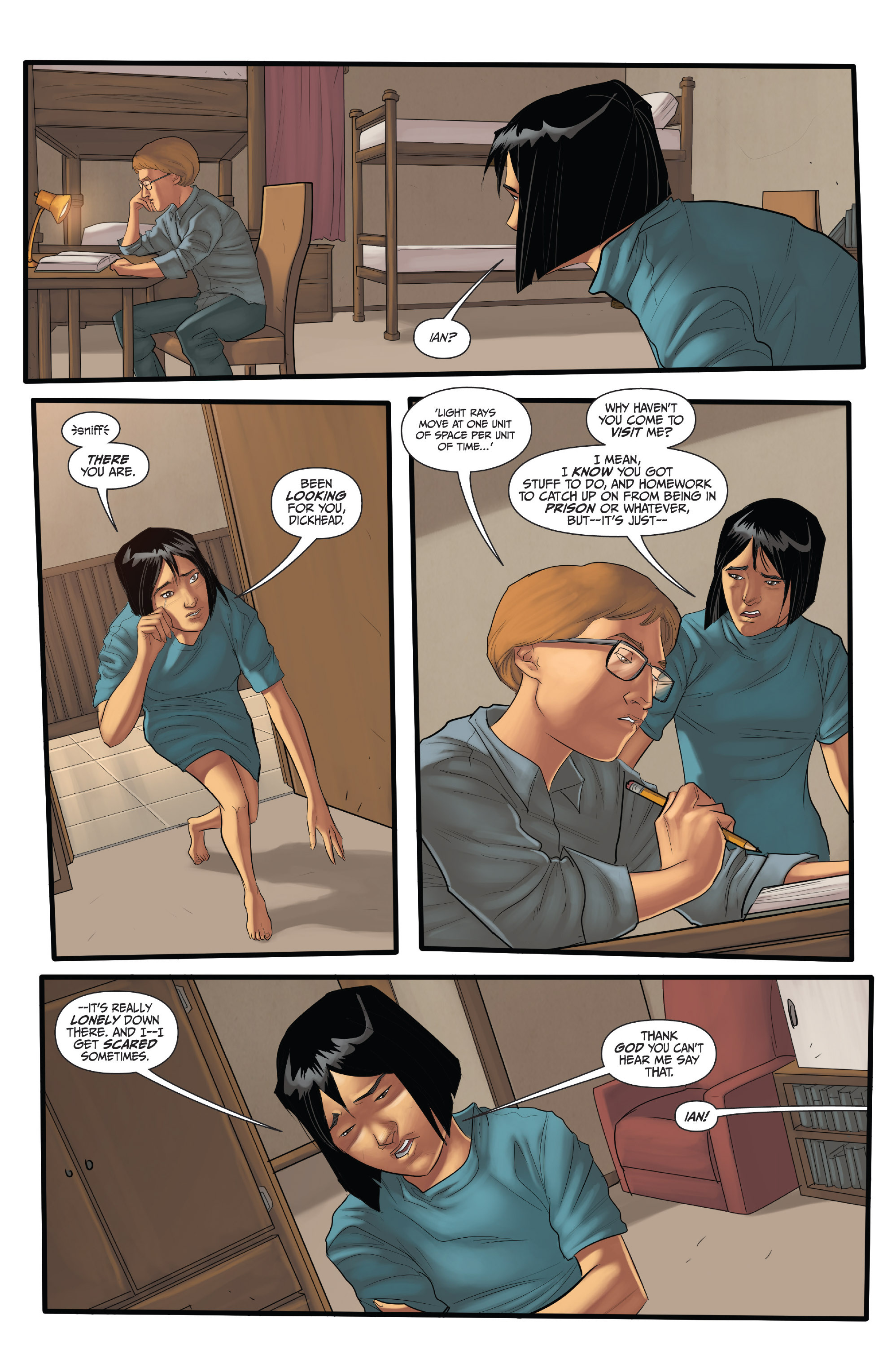 Read online Morning Glories comic -  Issue #37 - 17