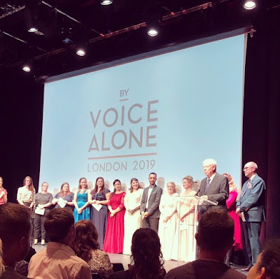 Finalists at the 2019 By Voice Alone competition