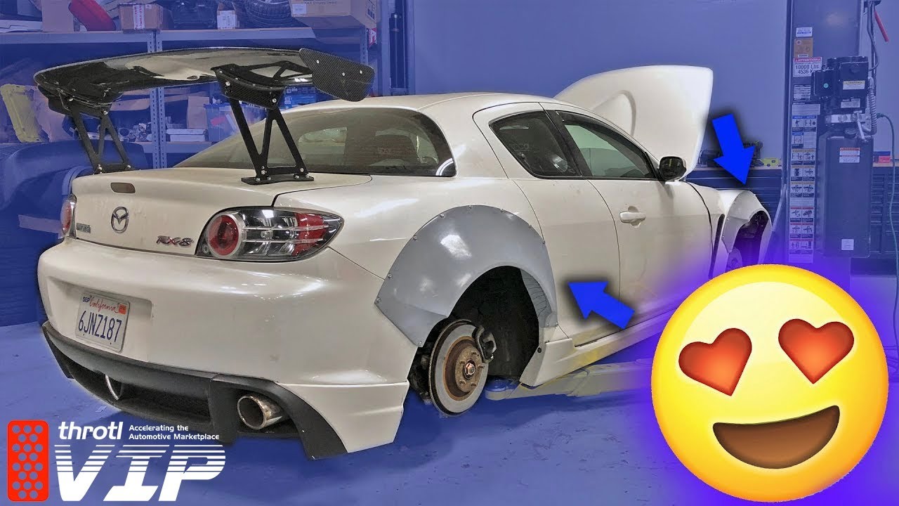 WATCHTHE SECRET TO A PERFECT WIDEBODY KIT INSTALL!! throtl