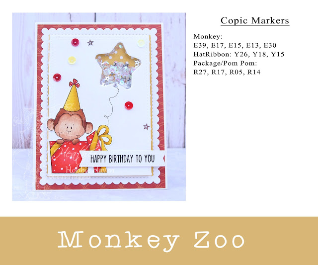 Heather's Hobbie Haven - Monkey Zoo Card Kit