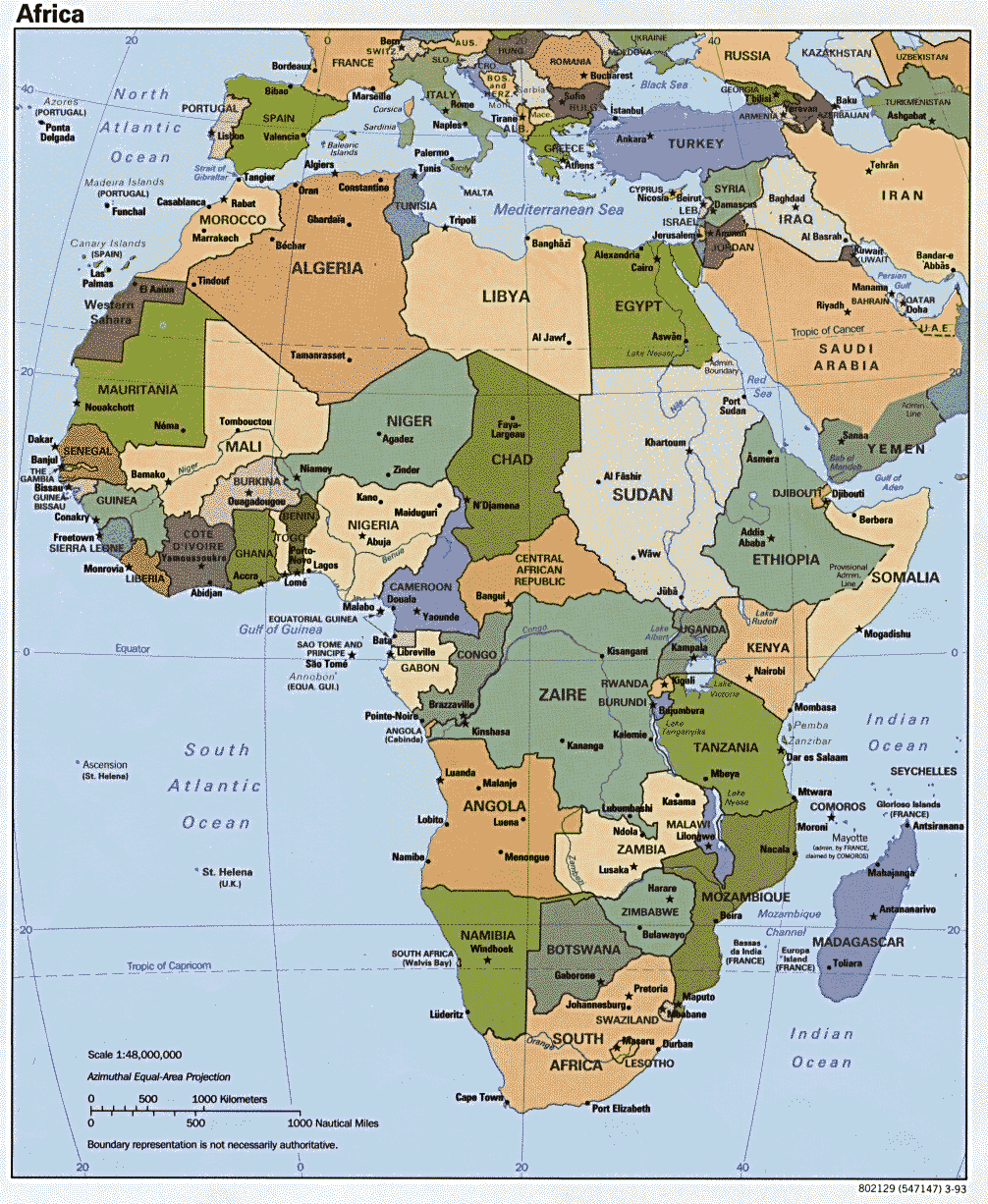 AS NOVAS AMEAÇAS EM ÁFRICA - Página Global