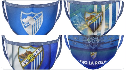 Diseñan cuatro bocetos de mascarillas blanquiazules Diseñan cuatro bocetos de mascarillas blanquiazules