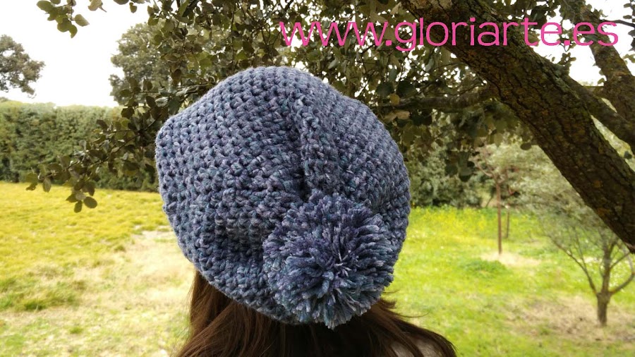 vista de la boina trasera