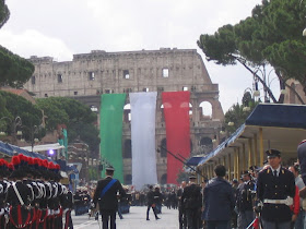 Photo of military parade in Rome