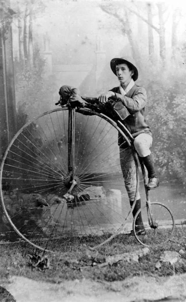 Penny-Farthing Old Photos