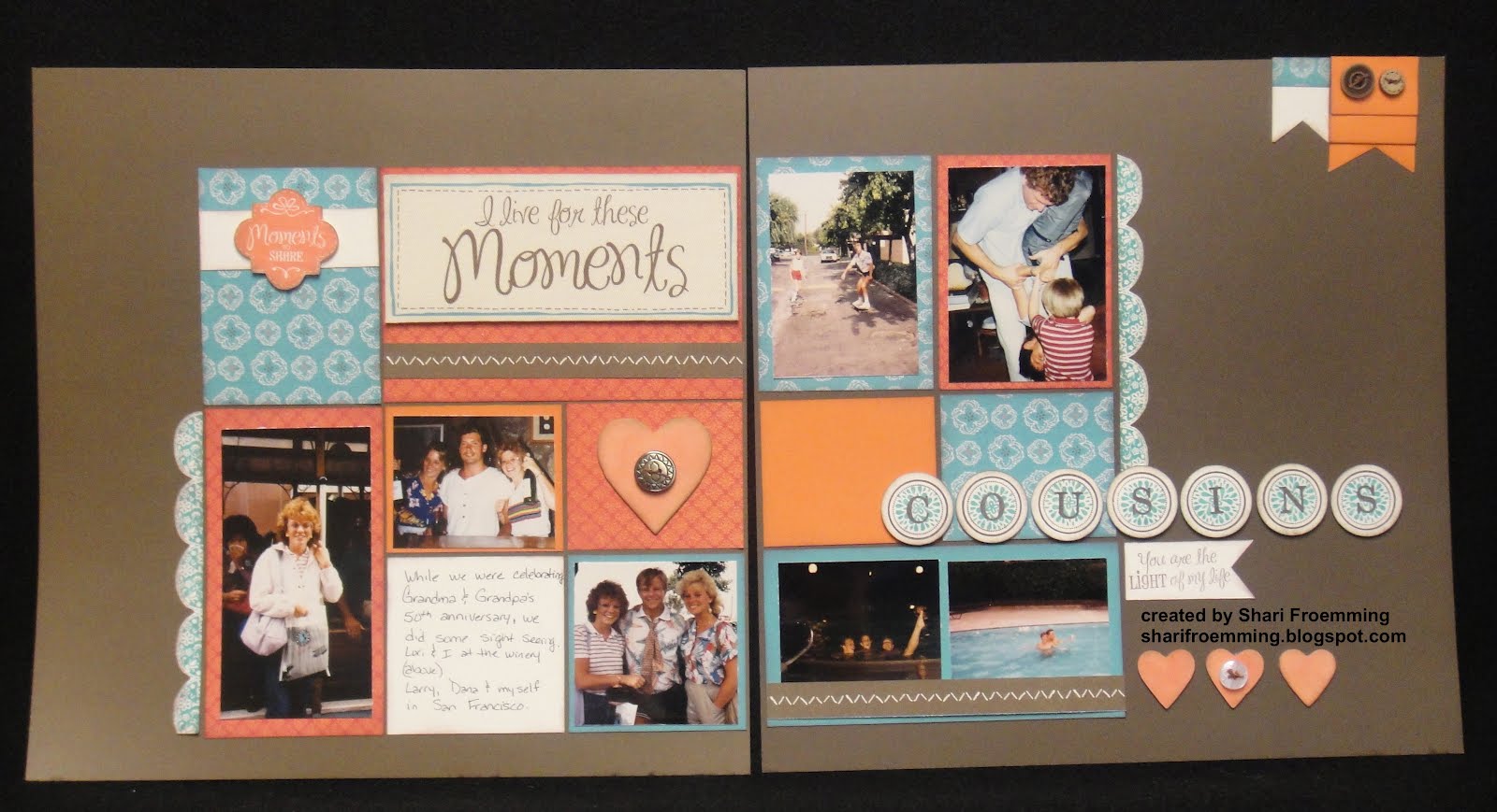 Gotta Stamp! March Scrapbooking Group Layouts