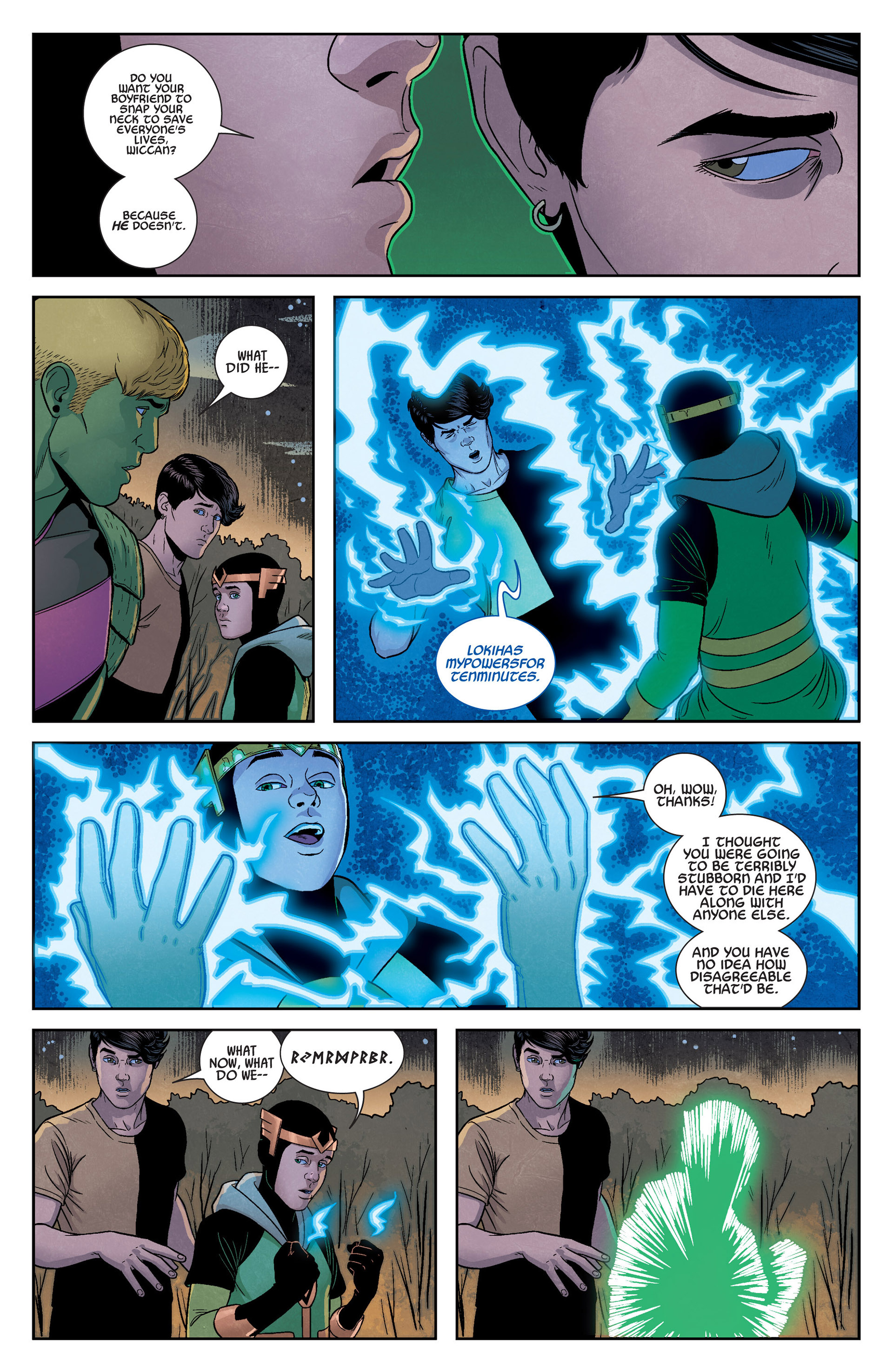 Read online Young Avengers (2013) comic -  Issue #4 - 19