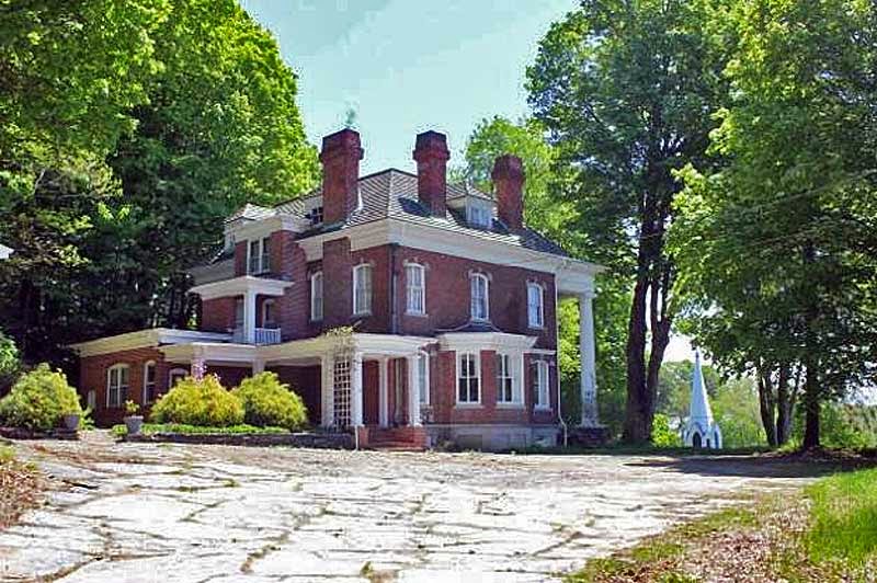 Springfield Vermont News Historic stately brick 'Miller House' for sale