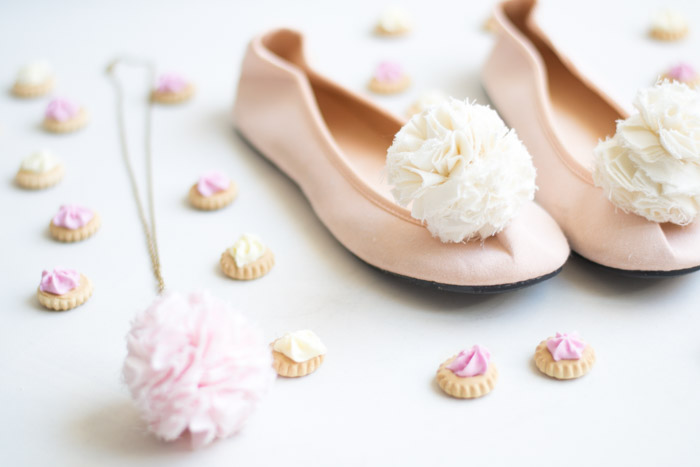 Bailarinas pompón diy
