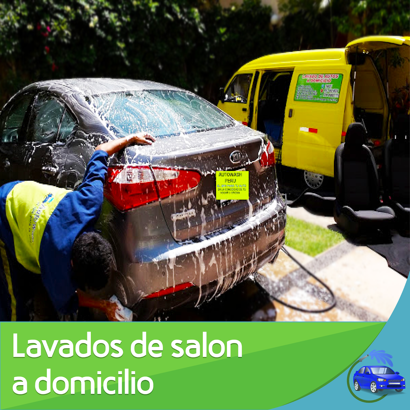 LAVADO DE SALON A DOMICILIO - Autowash
