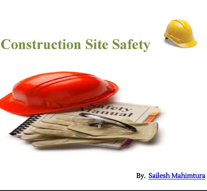 Construction Site Safety in ppt Civil engineering program