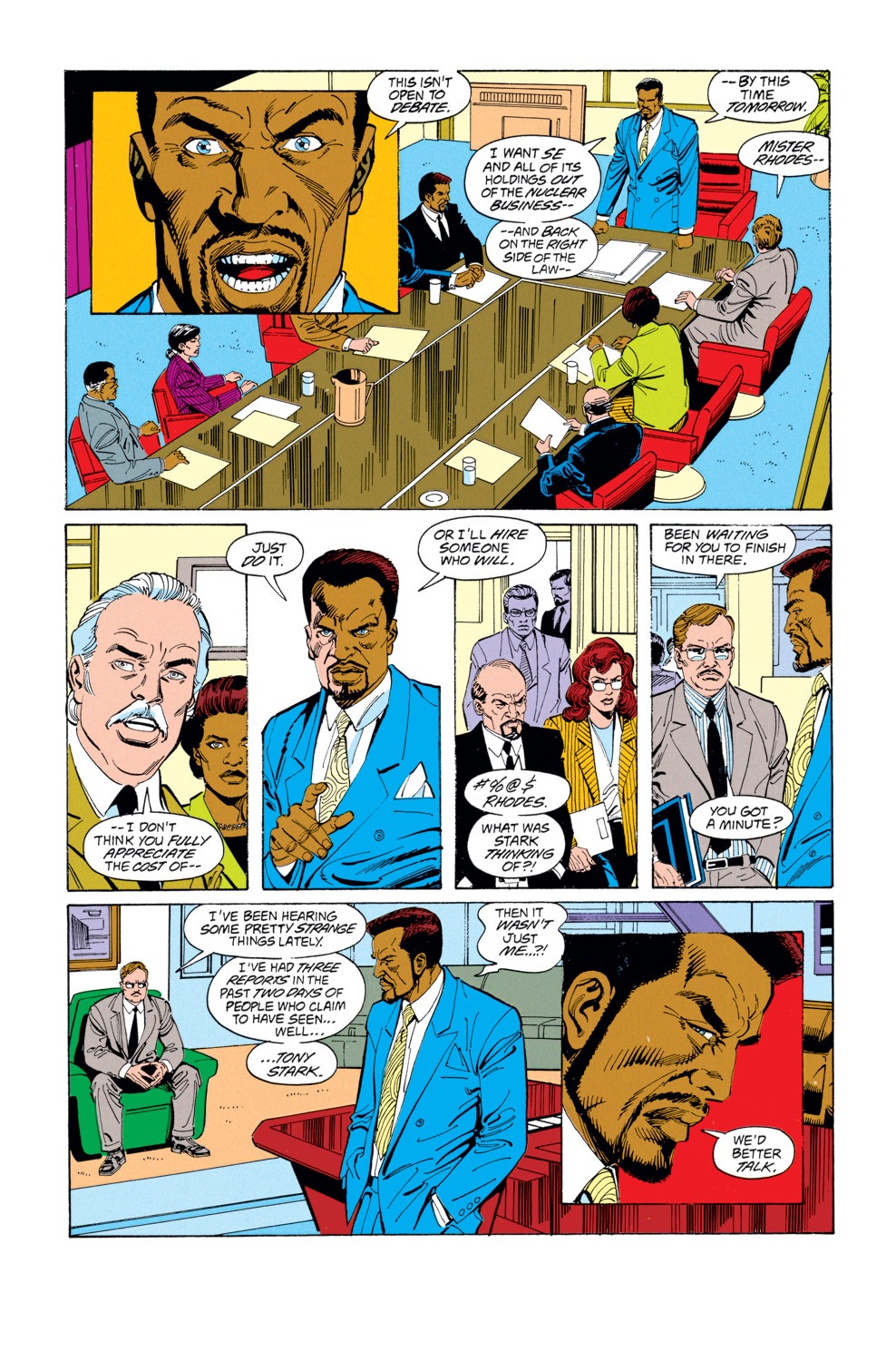 Read online Iron Man (1968) comic -  Issue #288 - 22