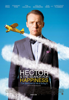 Poster for Hector and the Search for Happiness starring Simon Pegg