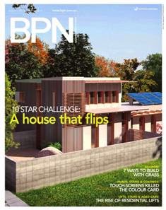 BPN Building Products News 2011-08 - September 2011 | ISSN 1039-9704 | TRUE PDF | Mensile | Architettura | Ingegneria | Materiali | Edilizia
BPN Building Products News keeps commercial and residential building designers, architects, specifiers and builders up to date with the latest industry news and events, along with new products and their applications.
