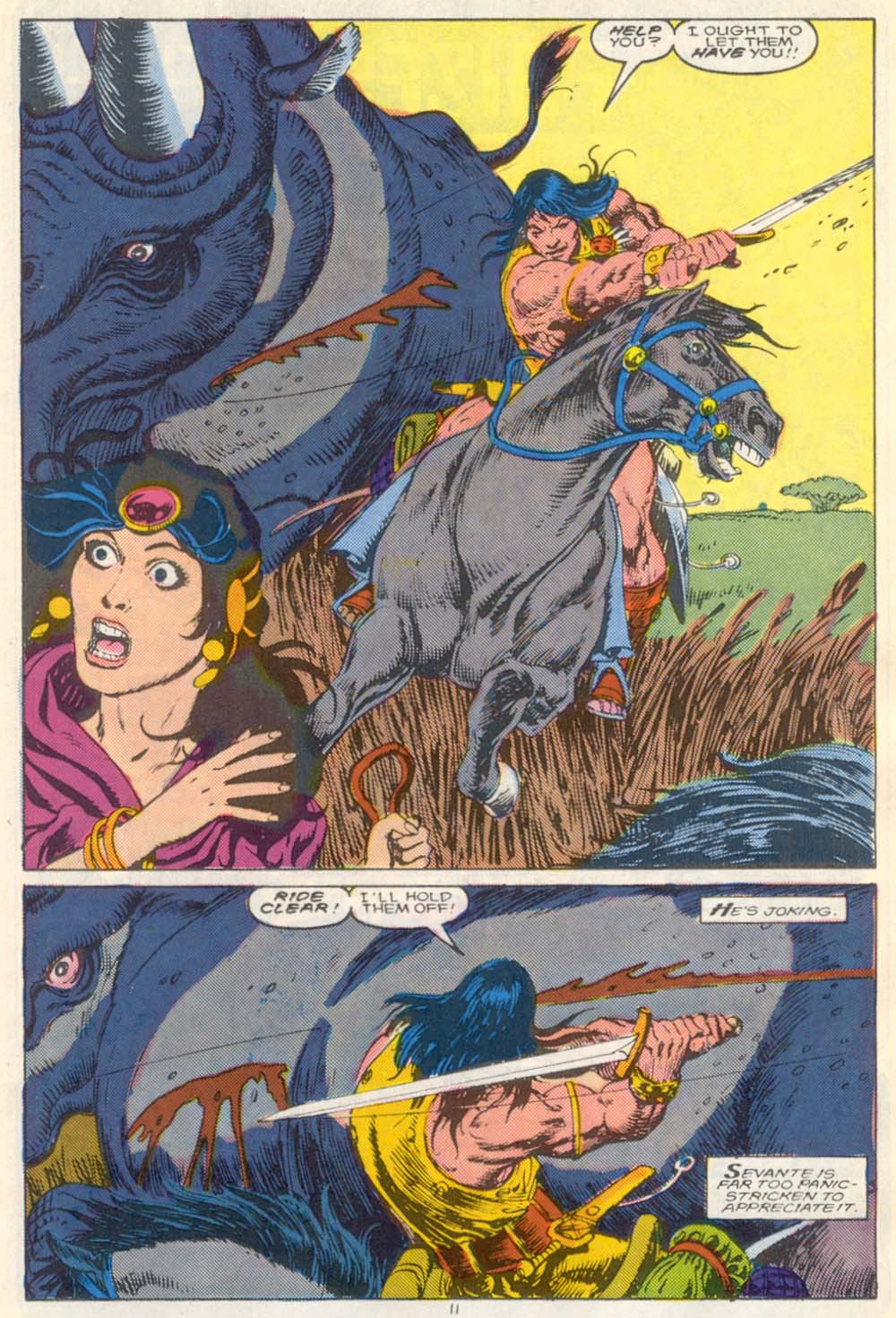 Conan the Barbarian (1970) Issue #210 #222 - English 9