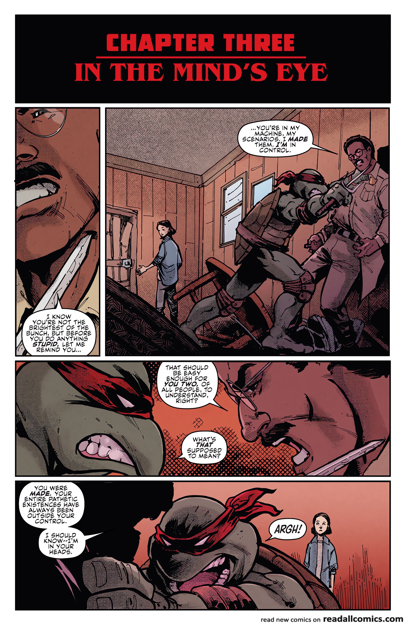 Teenage Mutant Ninja Turtles x Stranger Things chapter 3 page 4