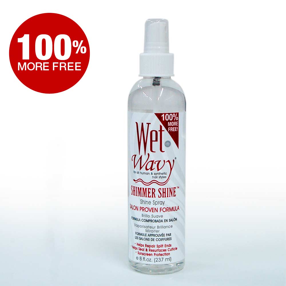 Product Review Wet n' Wavy Shimmer Shine Spray The Mane Objective