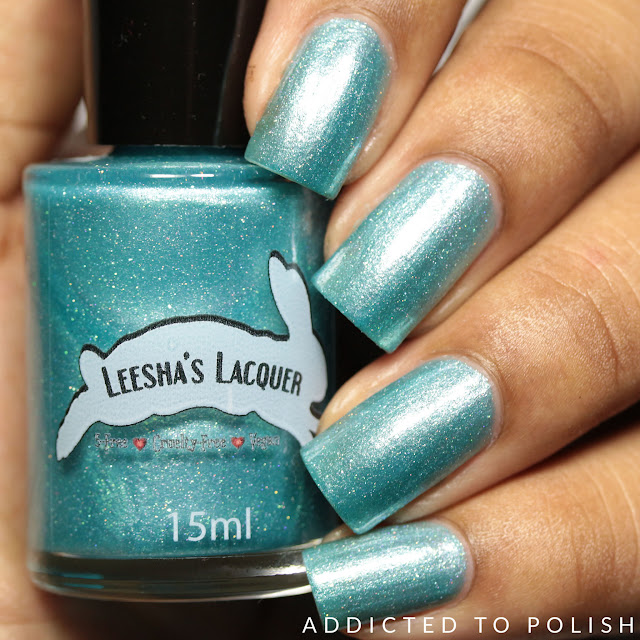 Leesha's Lacquer Once in a Blue Moon