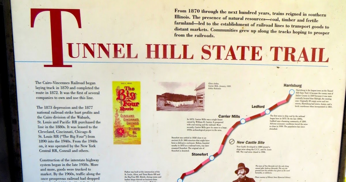 Chuck's Adventures Biking Illinois' Tunnel Hill Trail