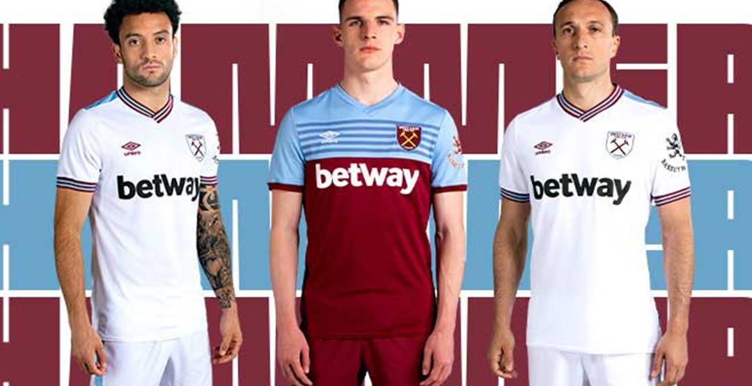 west ham home jersey