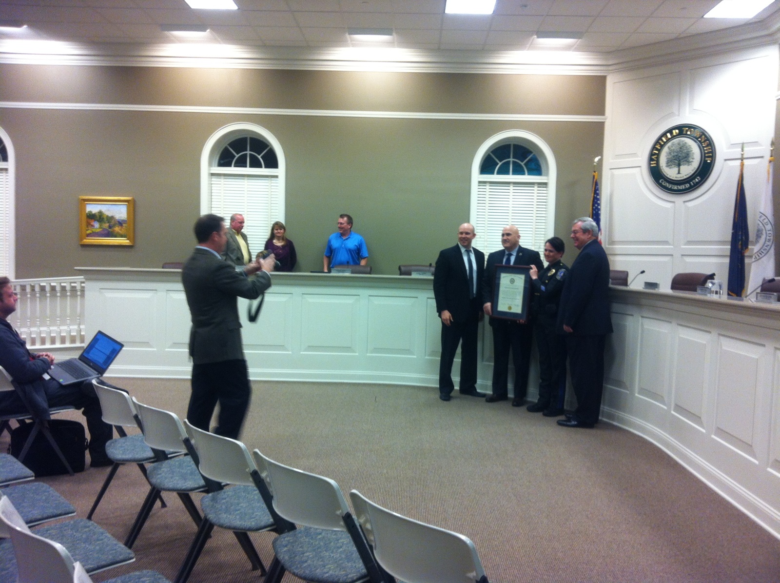 In Other News Lansdale Behind the scenes in Hatfield