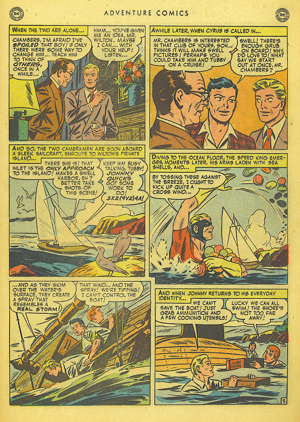 Read online Adventure Comics (1938) comic -  Issue #155 - 21