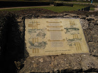 Roman Villa Ruins Milton Keynes Information Sign