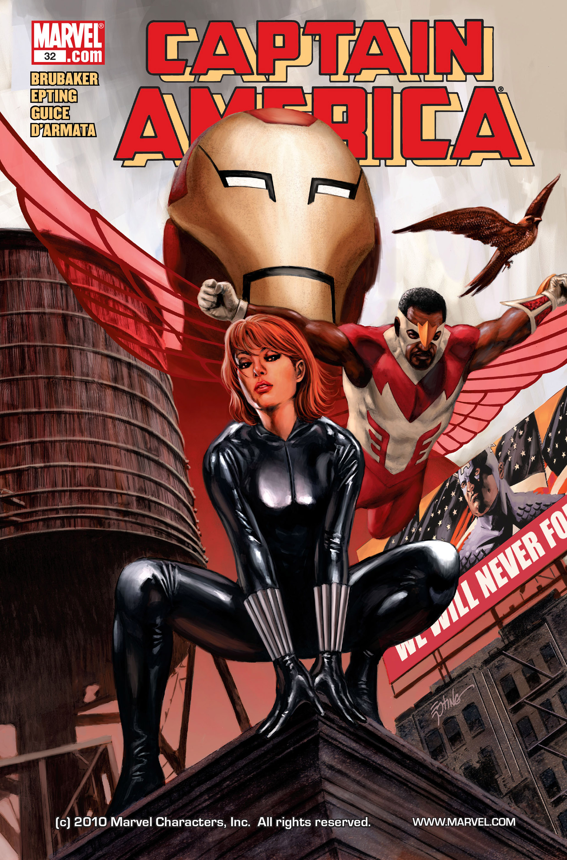 Read online Captain America (2005) comic -  Issue #32 - 1