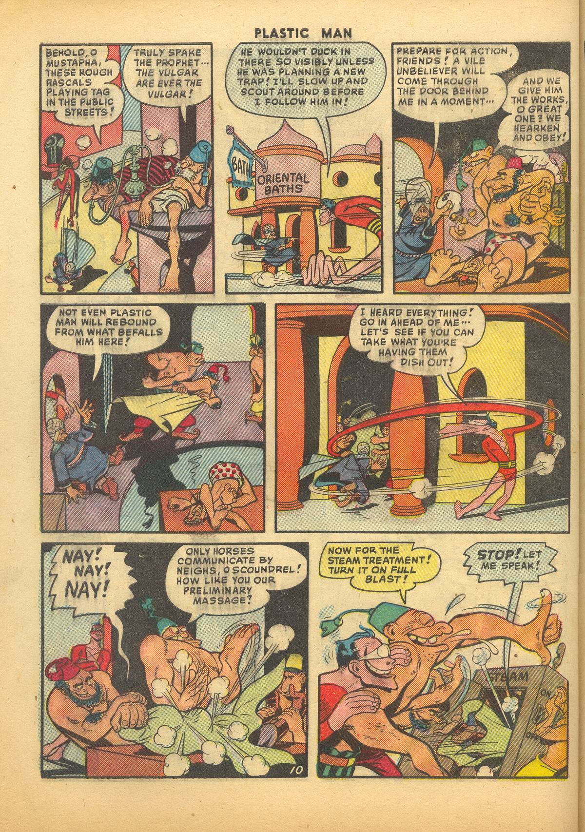 Read online Plastic Man (1943) comic -  Issue #20 - 32
