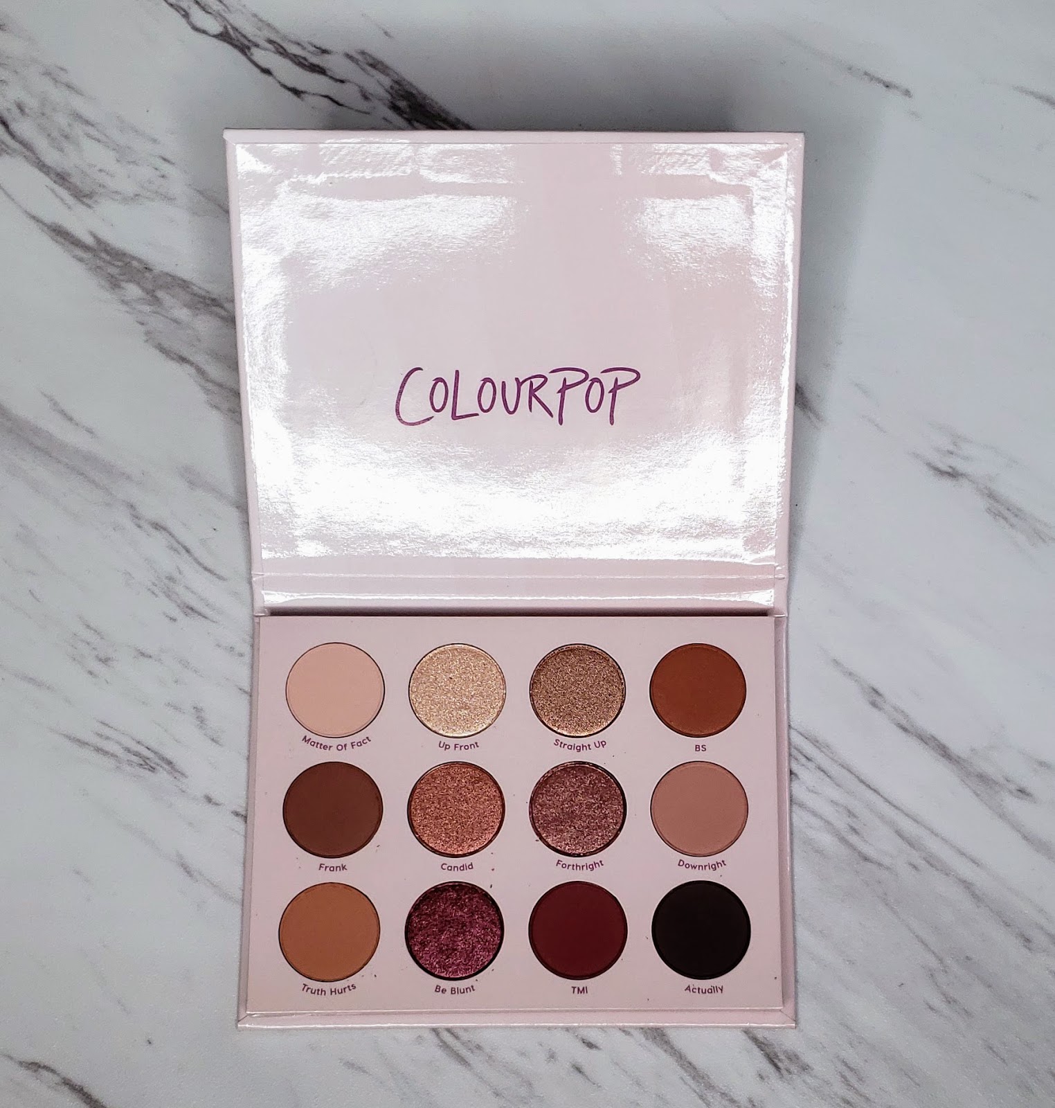 Leopard Lace and Cheesecake: Review: ColourPop Give It To Me Straight ...