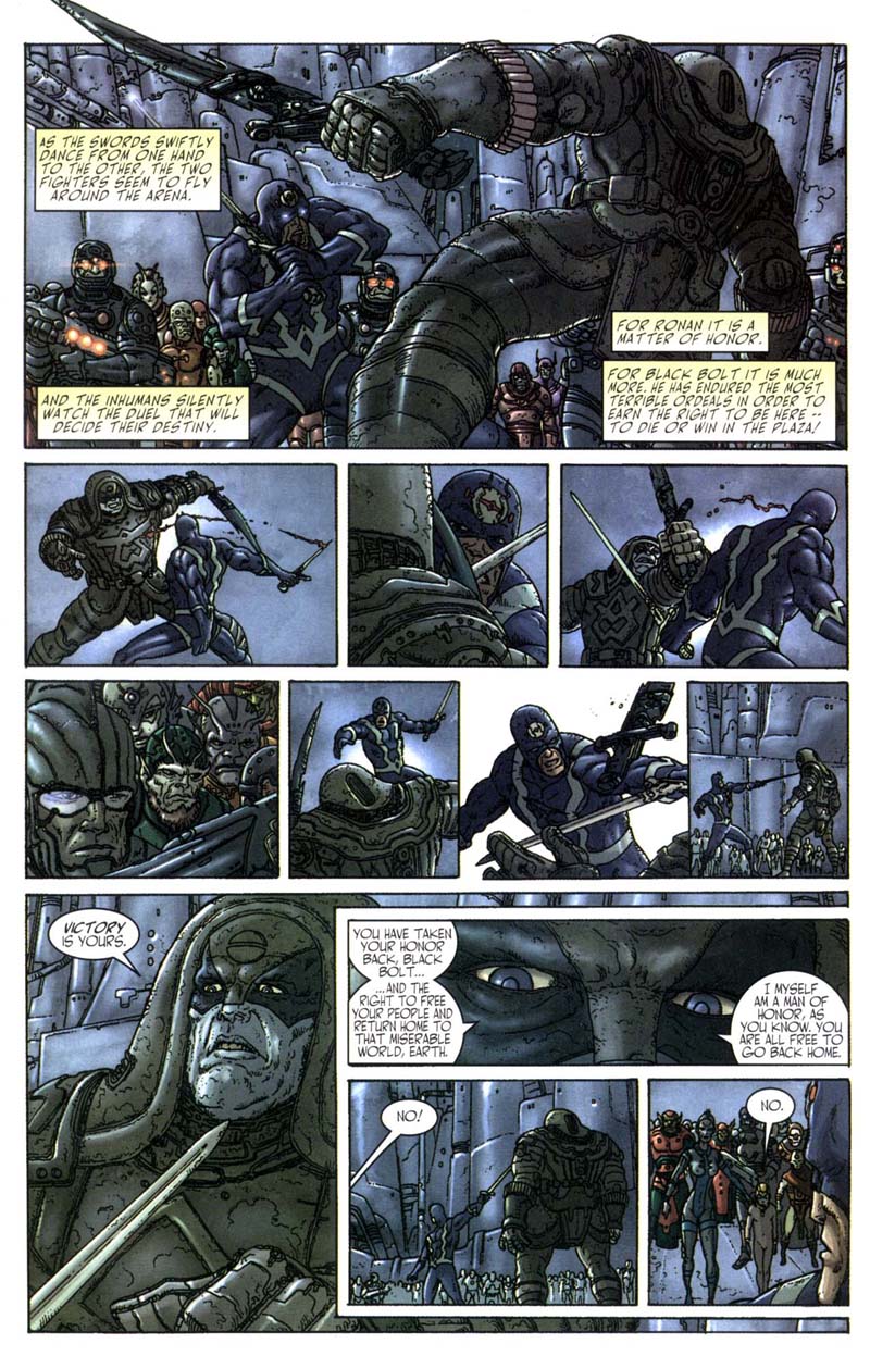 Read online Inhumans (2000) comic -  Issue #4 - 20