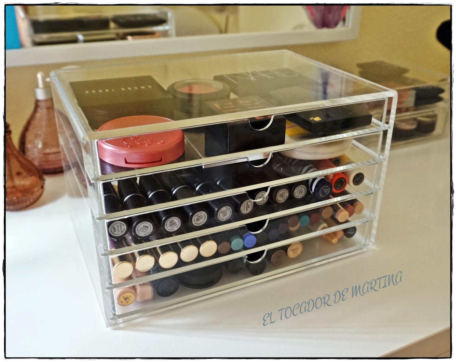 EL TOCADOR DE MARTINA ORGANIZACIÓN DEL MAQUILLAJE CAJONERAS MUJI