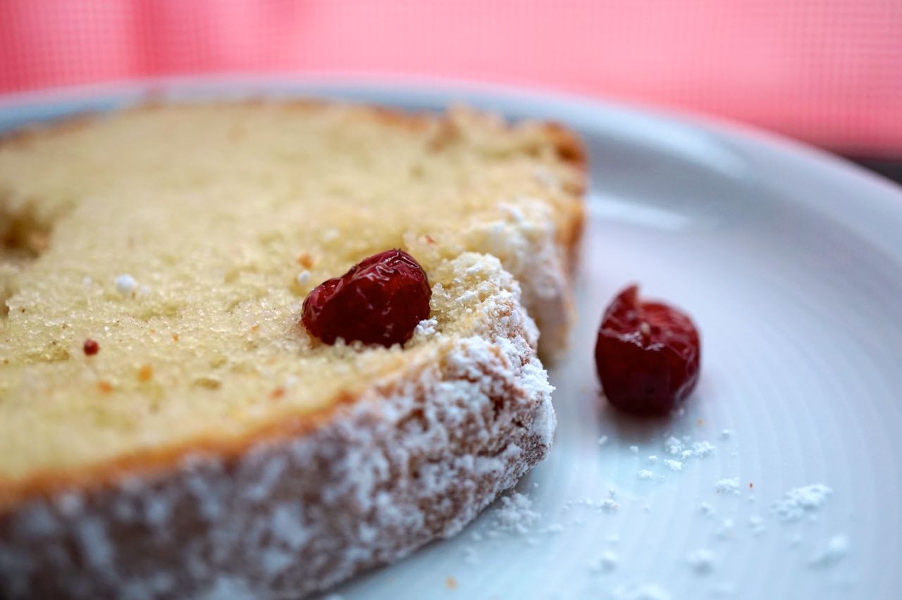 Frische Brise: Quarkkuchen mit Rosinen