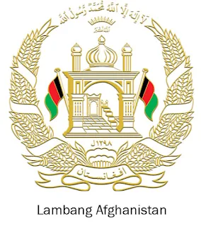Gambar Lambang negara Afghanistan