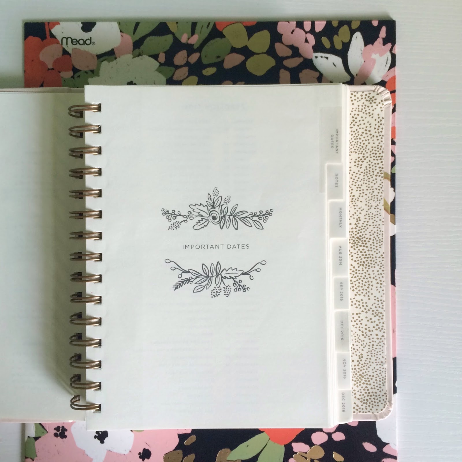 File to Style 2017 RIFLE PAPER CO. PLANNER REVIEW