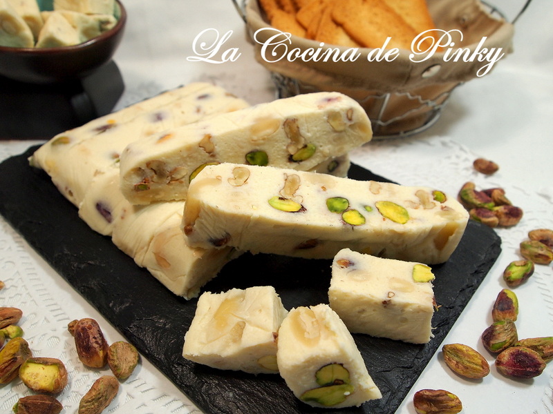 LA COCINA DE PINKY TURRON DE CAMEMBERT CON FRUTOS SECOS
