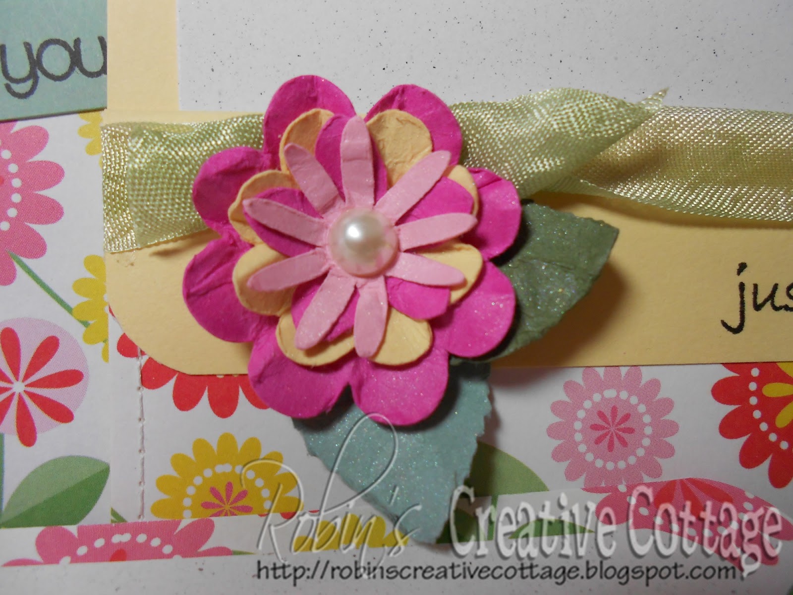 Robin's Creative Cottage: Pocket Card -My Craft Spot Challenge Project ...