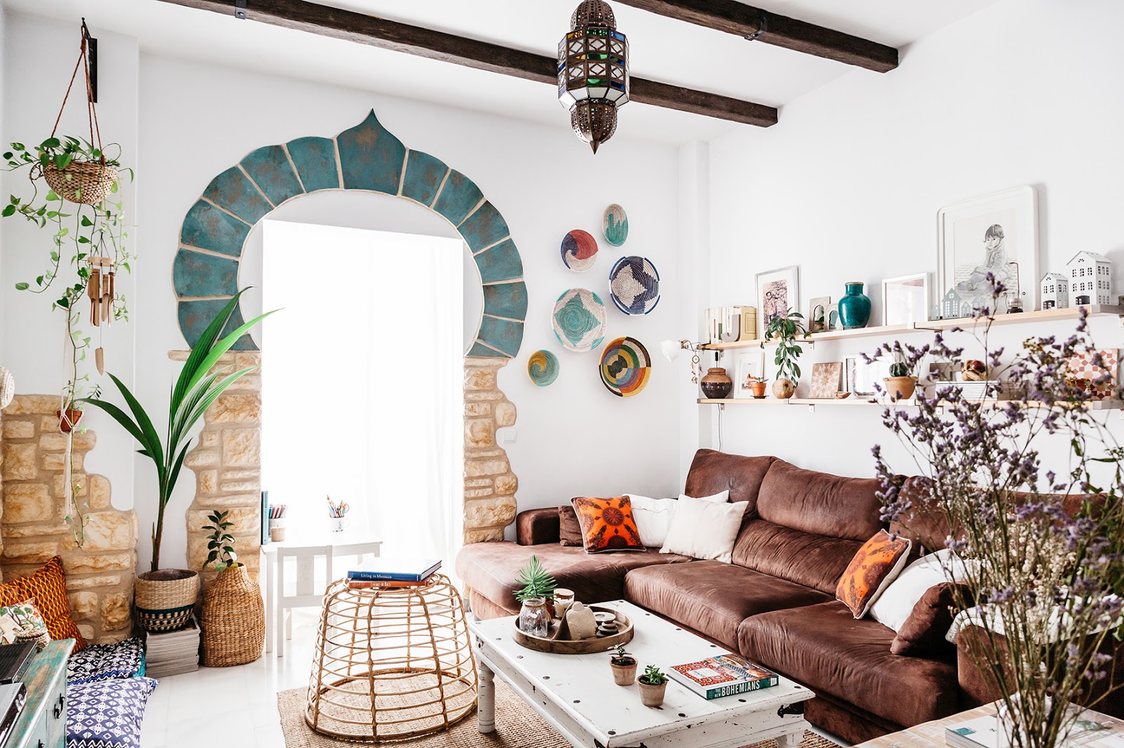Decoración boho en Cádiz