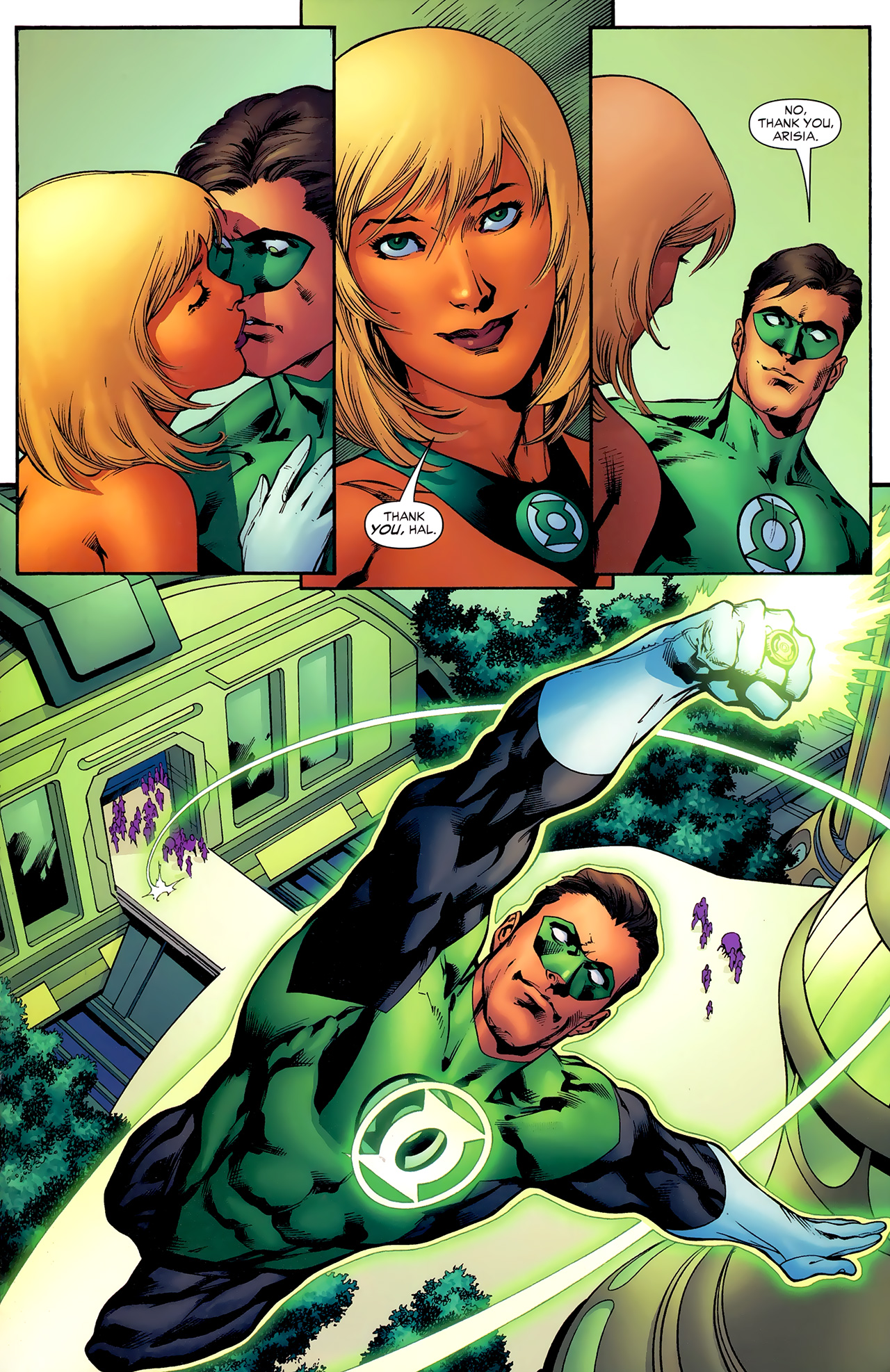 Read online Green Lantern (2005) comic -  Issue #13 - 18