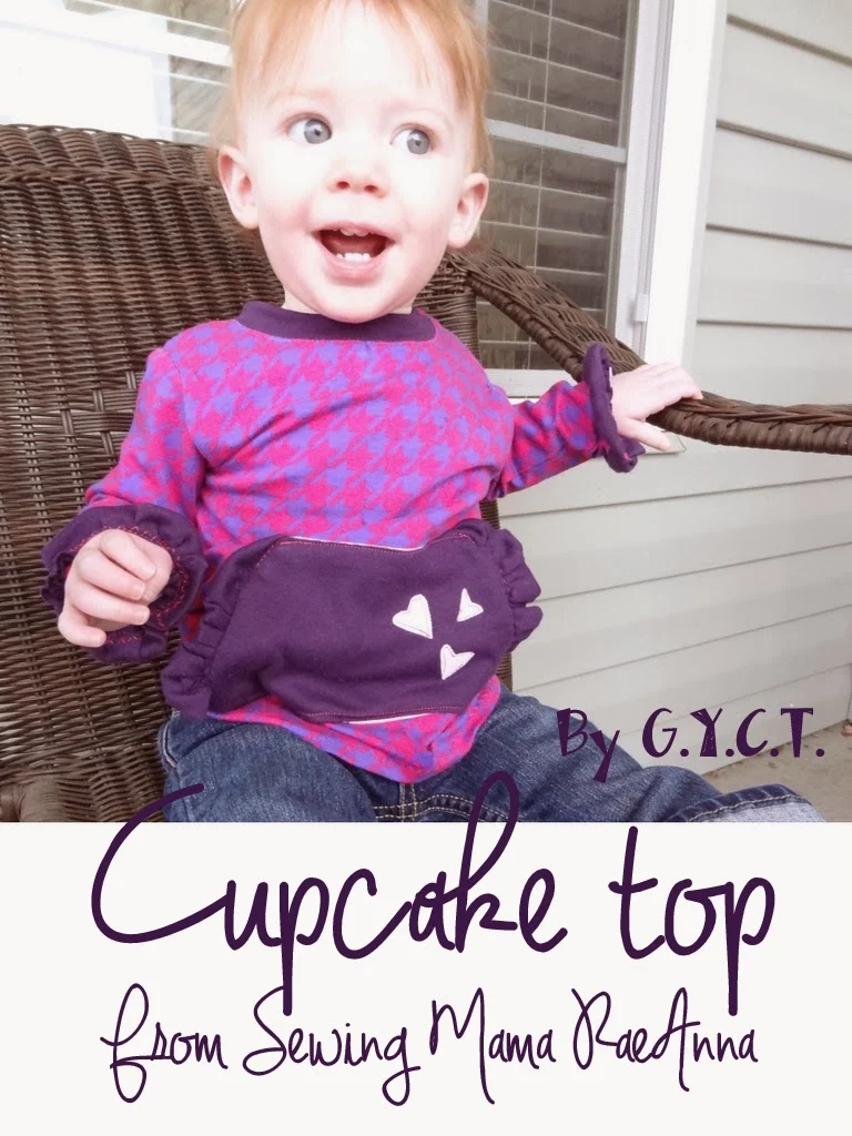 Cupcake Top by Sewing Mama RaeAnna at GYCT
