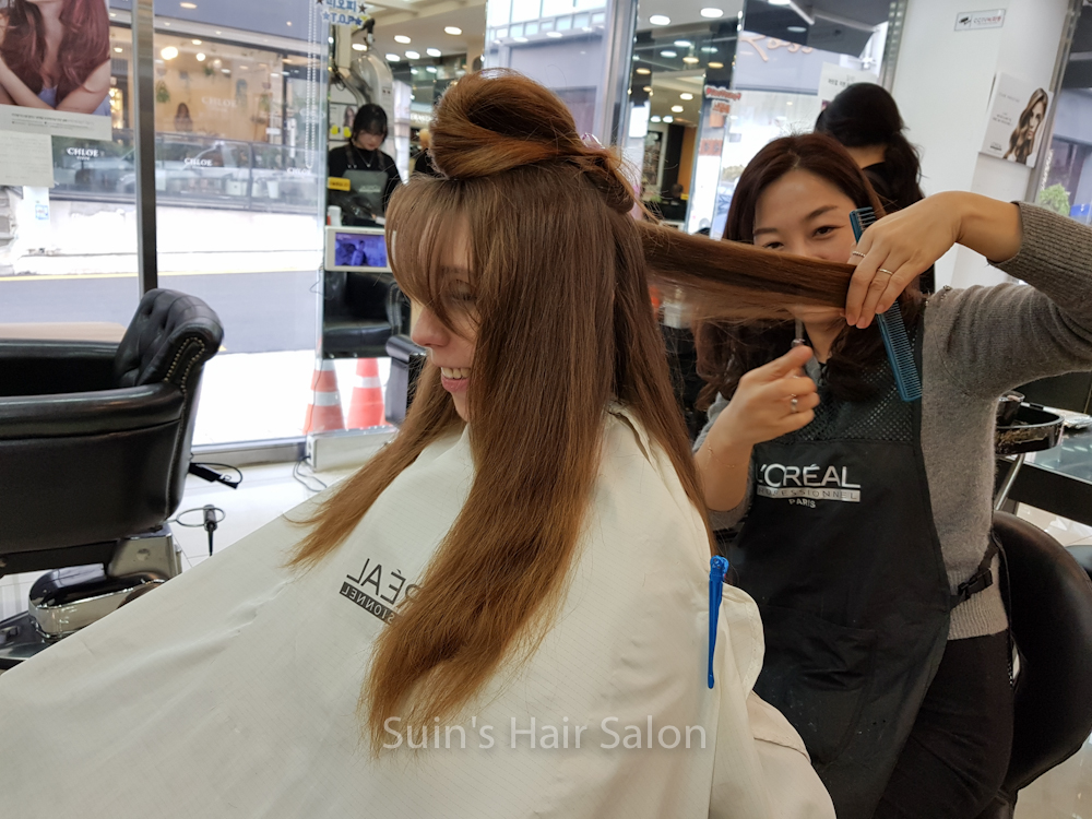 Gorgeous Burgundy Hair Color 수인스타일 Suinstyle Hair Spa