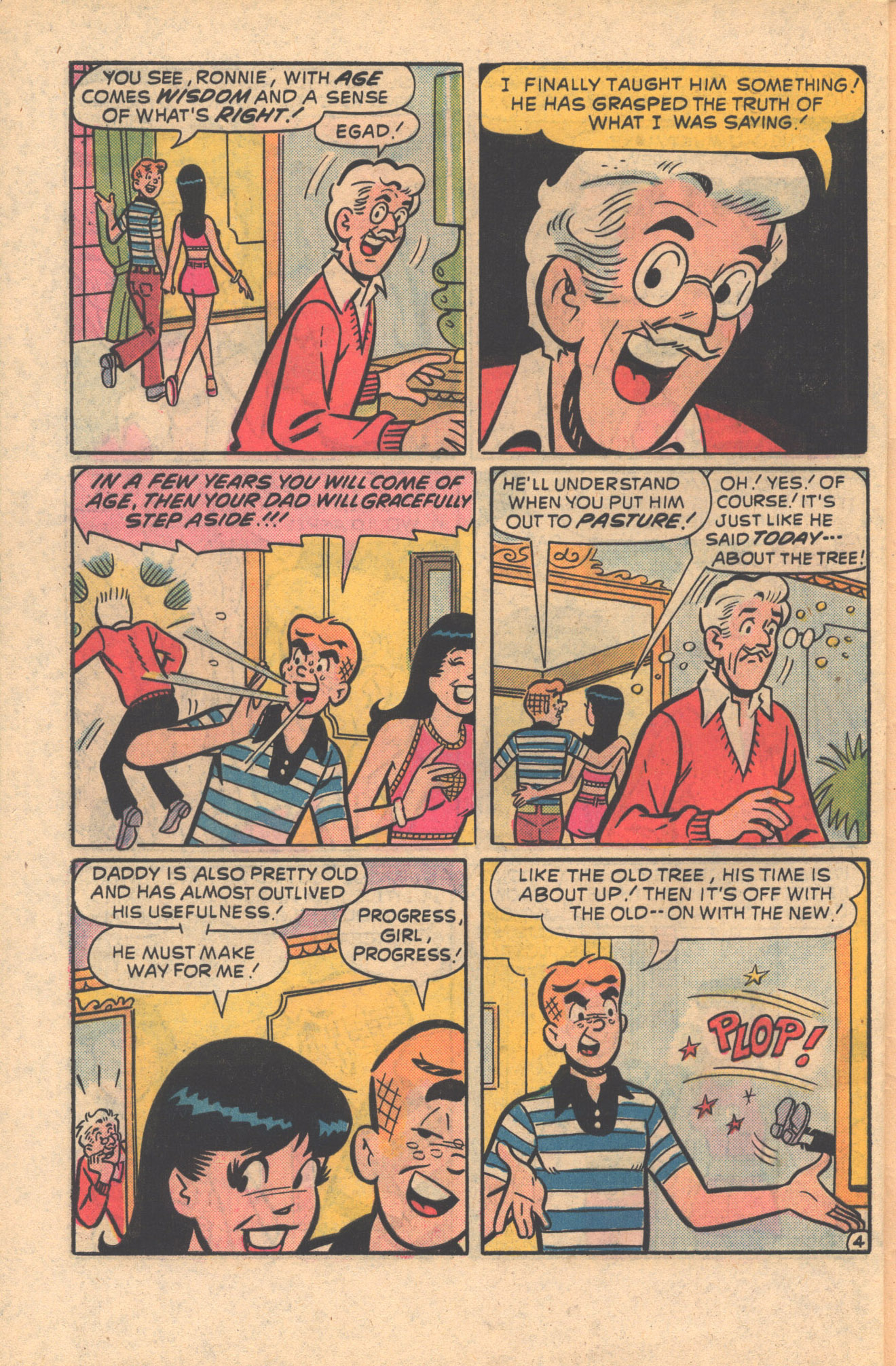Read online Archie at Riverdale High (1972) comic -  Issue #27 - 31