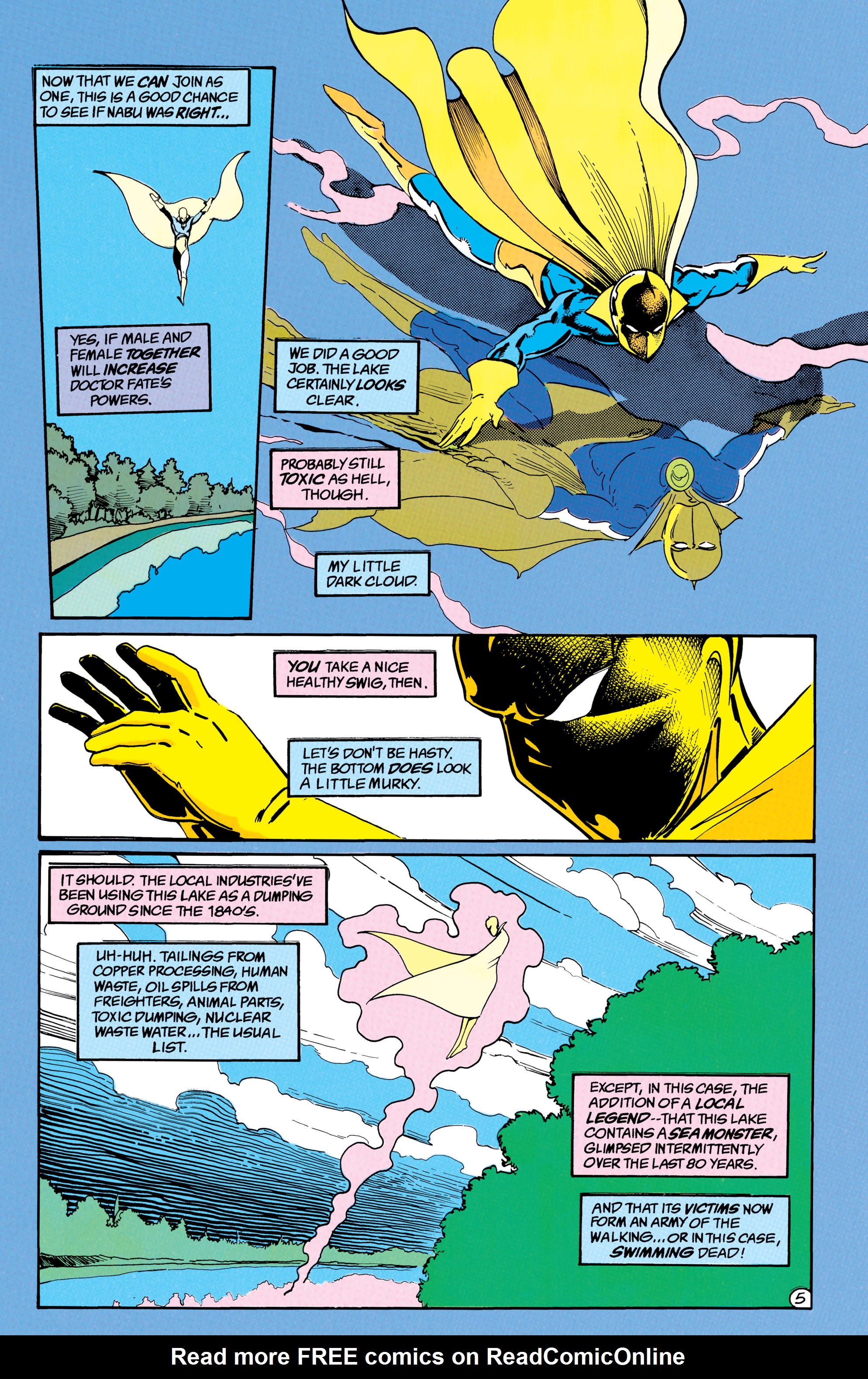 Read online Doctor Fate (1988) comic -  Issue #40 - 6