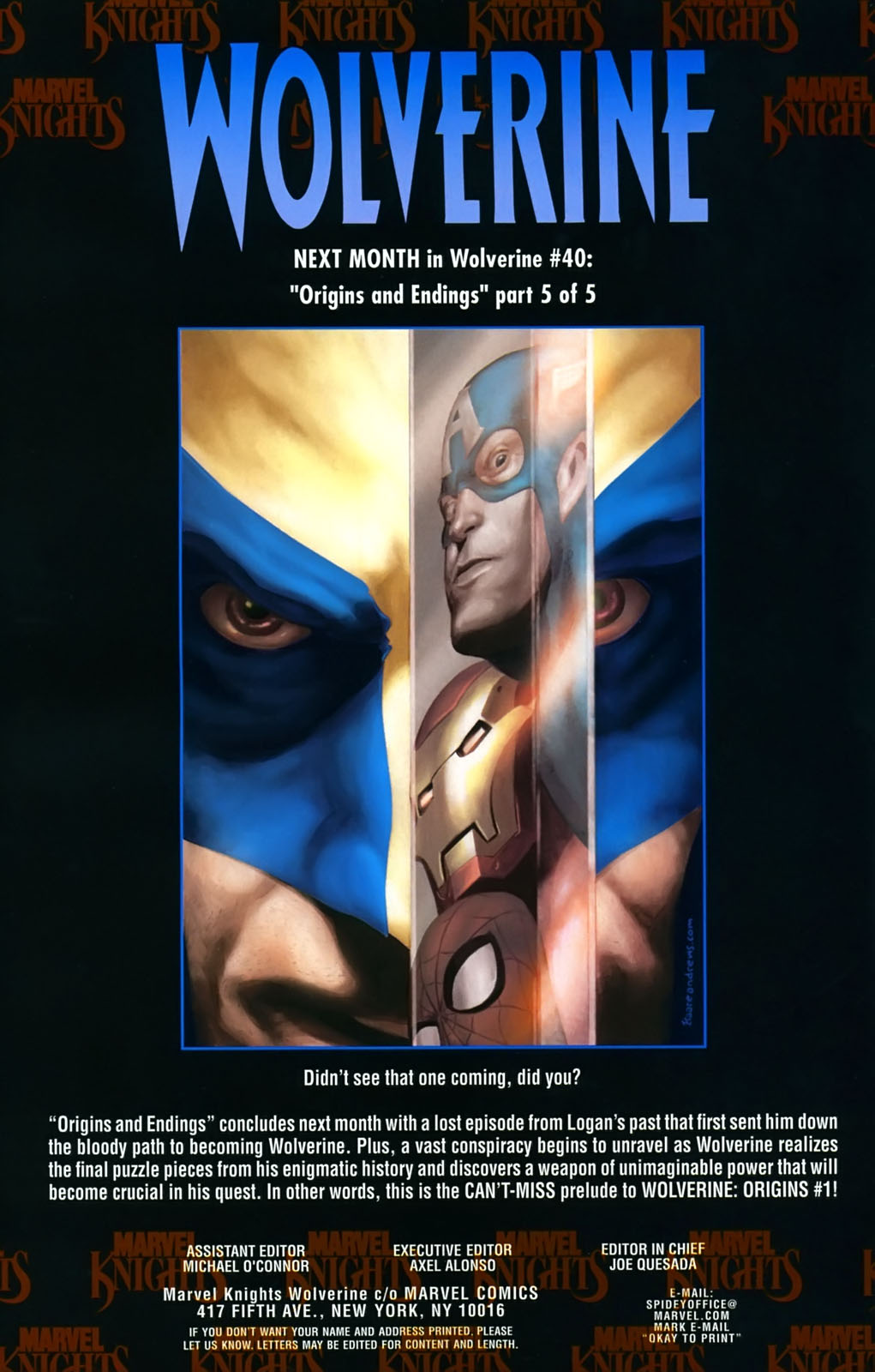 Read online Wolverine (2003) comic - Issue #39 - 25