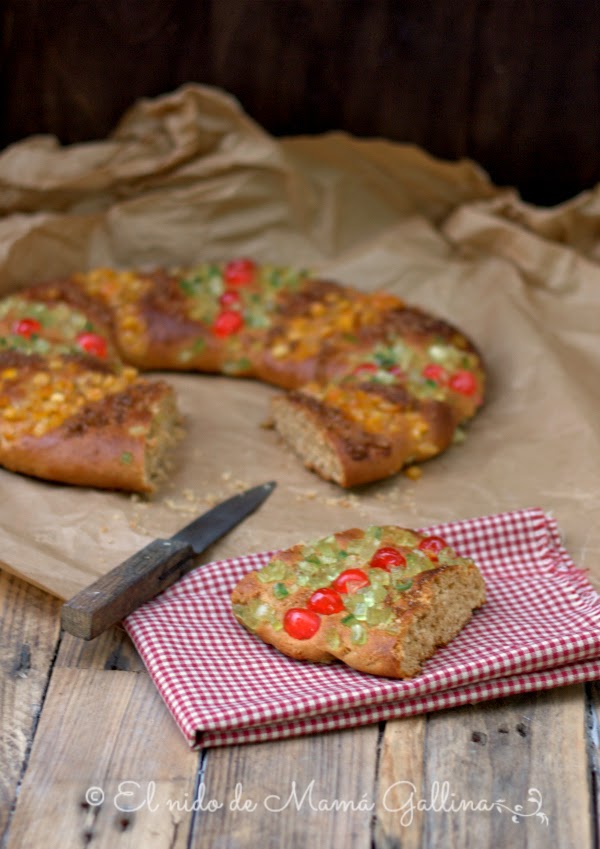 roscon de reyes de espelta