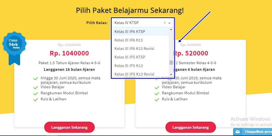 Fitur Dan Fasilitas Di Ruang Guru Berbagi Ilmu