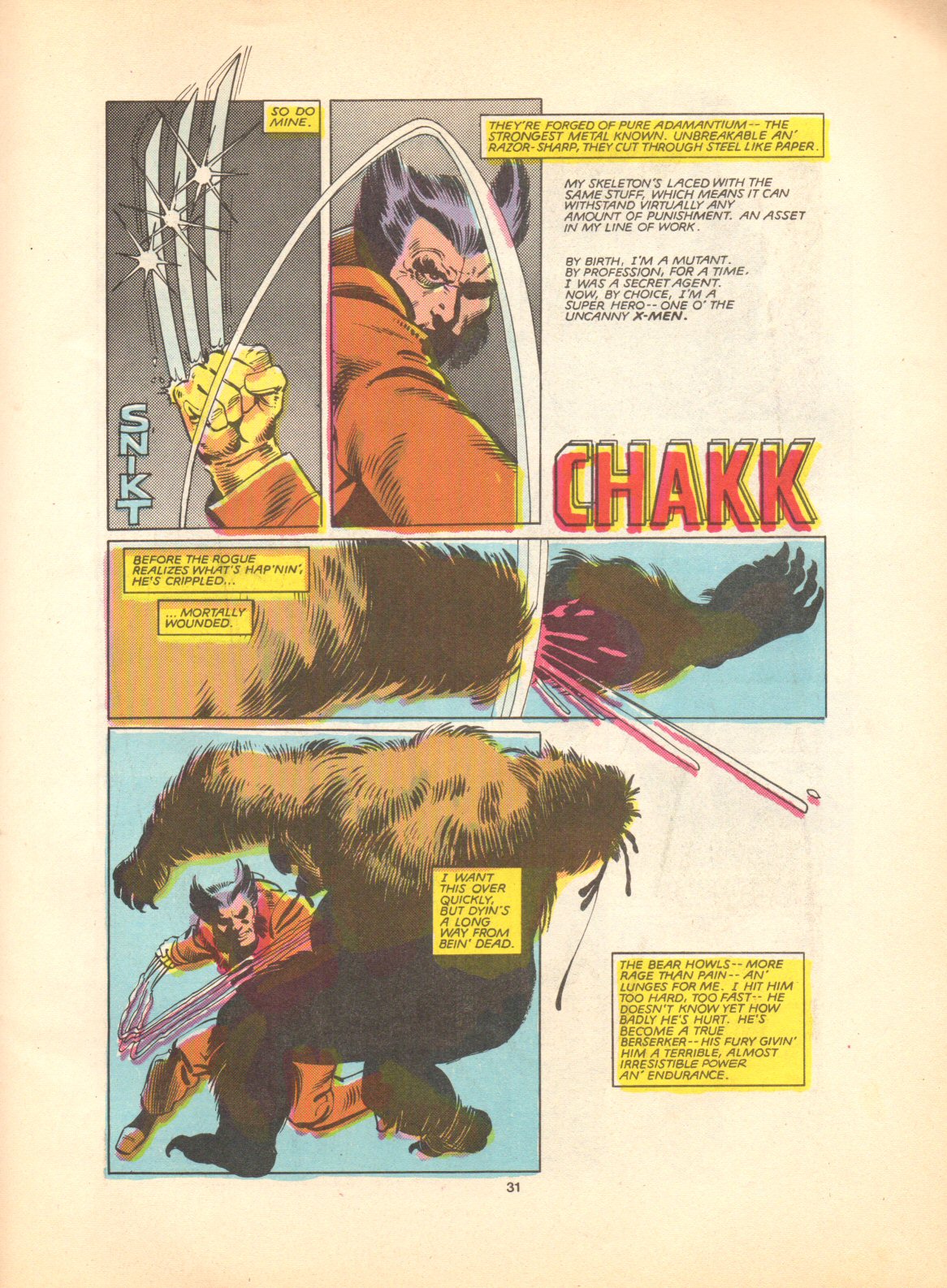 Read online The Mighty World of Marvel comic -  Issue #5 - 31