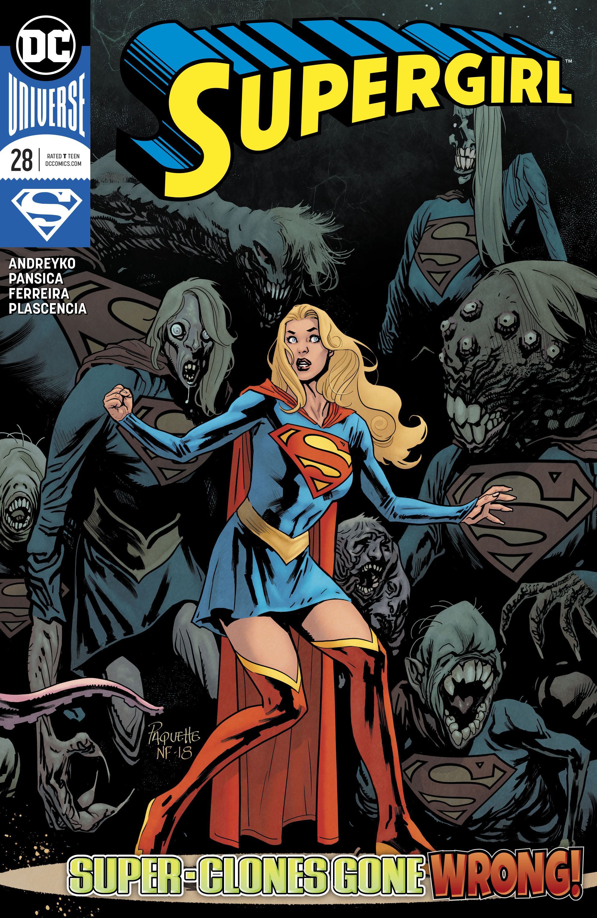 Read online Supergirl (2016) comic -  Issue #28 - 1