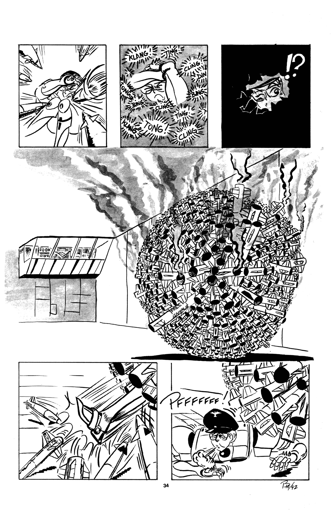Read online Girls of Ninja High School comic -  Issue #2 - 34
