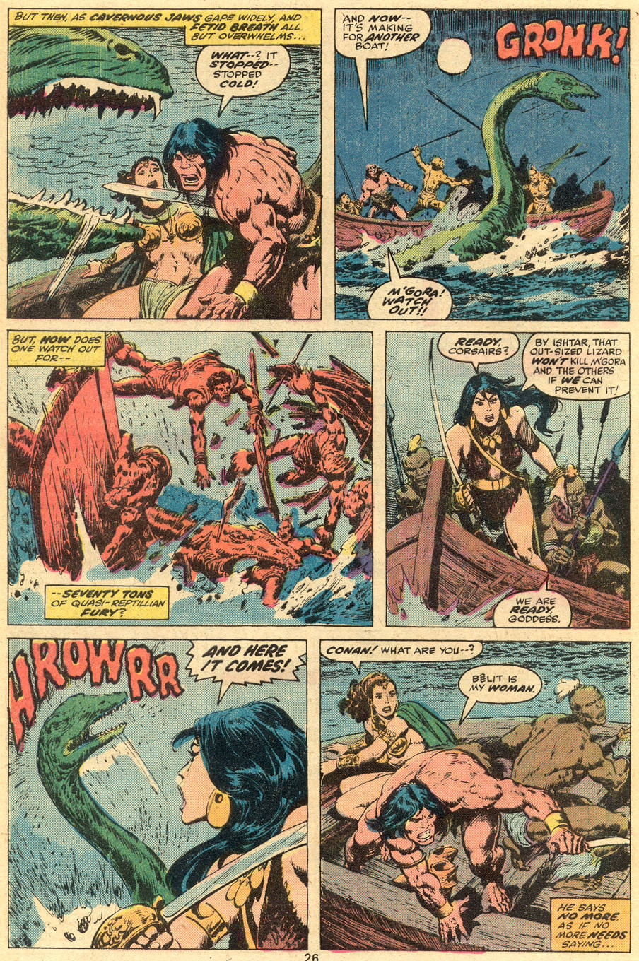 Read online Conan the Barbarian (1970) comic -  Issue #74 - 14